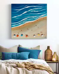 Image 1 of Original Framed Art ‘Beach Daze’