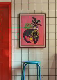 Image 1 of Babushka Cat II Art Print