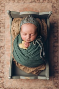 Image 5 of Vintage bed in duck green