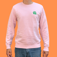 Image 2 of Sweatshirt "Ritter der Liebe" Pink