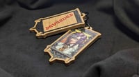 Image 2 of FFXIV Aulus mal Asina 6.5cm/2.5" Double-sided Wooden Keychain