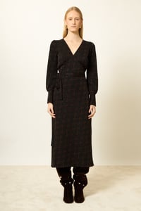 Image 2 of ABITO AGATA GEOMAC MULTI NERO