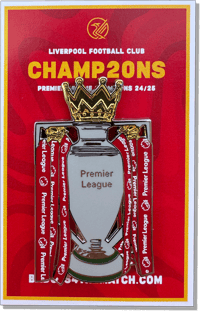 Image 1 of Premier League Trophy - Pin Badge - CHAMP20NS
