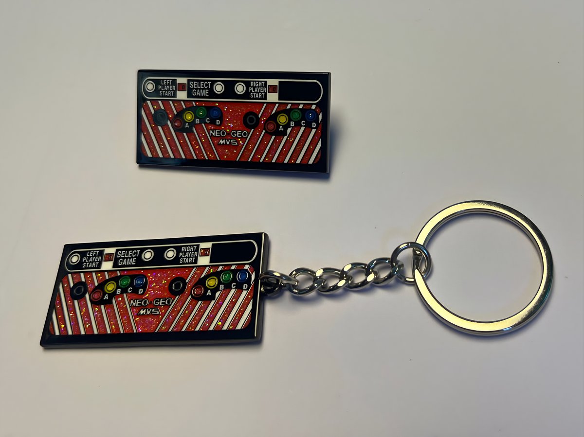 Image of MVS Pin/Keychain Set