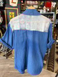 Image 3 of Western button down #398