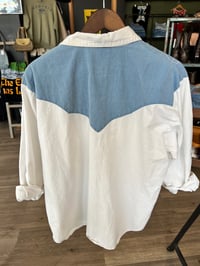 Image 2 of Cowgirl button down #400