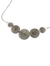 Burning Inside - Charcoal Infused Silver Series Necklace