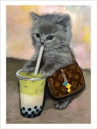 "Boba Belle" Print