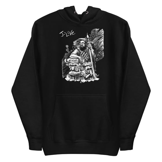 Image of J-Live Da Lish Hoodie (Black)