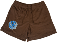 Mesh Brown shorts 