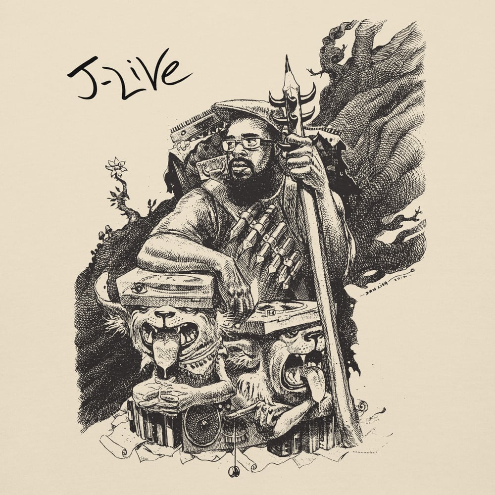 Image of  J-Live Da Lish Hoodie (Cream)