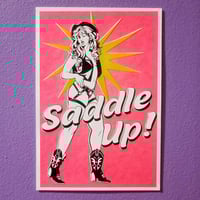 Image 1 of SADDLE UP - Charity Print!