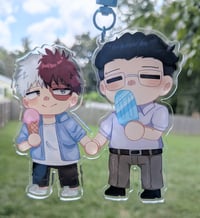 Image 1 of Rarepair Chibis Keychain 