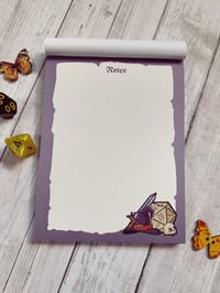 Image 1 of TTRPG Daily Notepad & Sticky Notes • Dungeon Master • Memo pad • Stationery