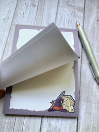 Image 2 of TTRPG Daily Notepad & Sticky Notes • Dungeon Master • Memo pad • Stationery