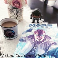 Image 4 of Mass Effect: Calibrations Garrus Enamel Mug