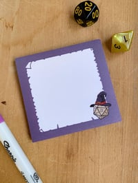 Image 5 of TTRPG Daily Notepad & Sticky Notes • Dungeon Master • Memo pad • Stationery