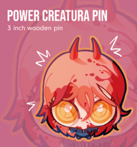 CHAINSAW MAN Power Pin