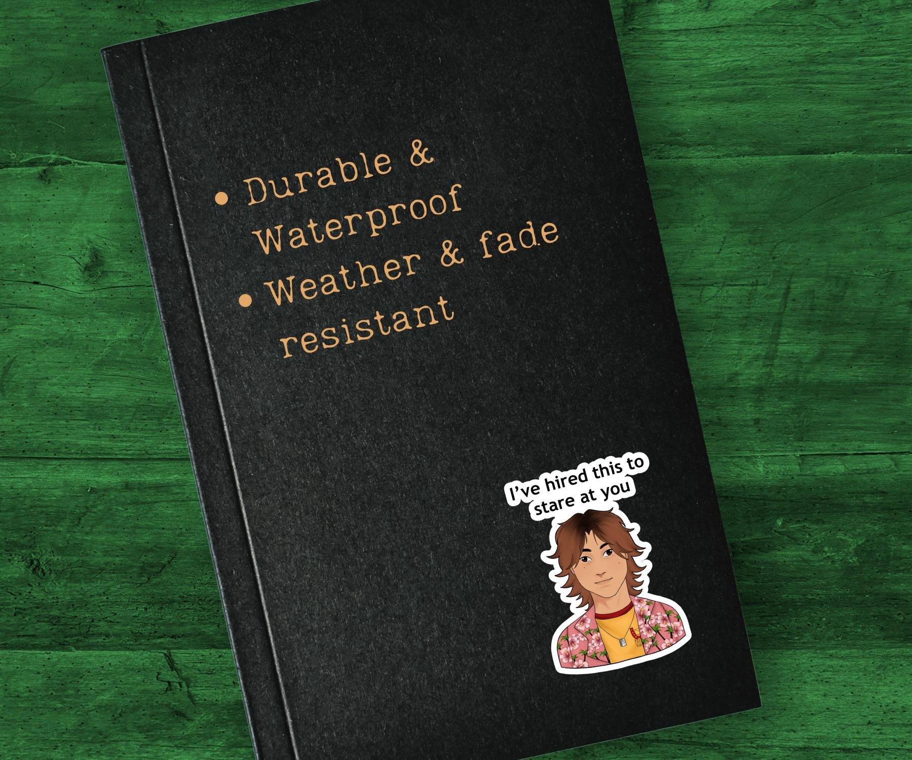 Image 2 of Mouthwashing Daisuke Vinyl Sticker • 3" Vinyl Sticker • Weather and Waterproof
