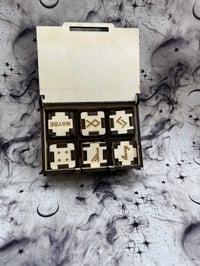 Image 2 of Wooden Rune Dice with Storage Box