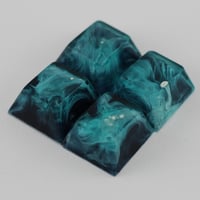Image 1 of Alps Stem Cherry 1u Bar Quadruple Set Resin Artisan Keycaps Week 32-4