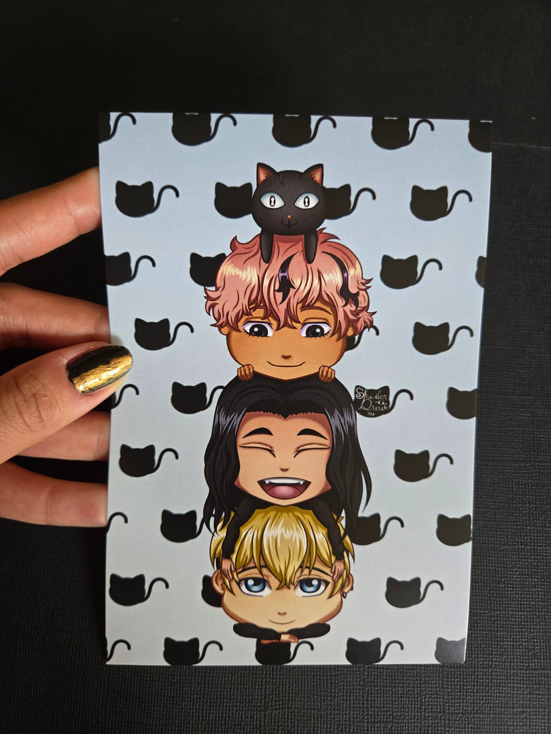 Image of Tokyo Revengers - Baji Squad Post Card Prints