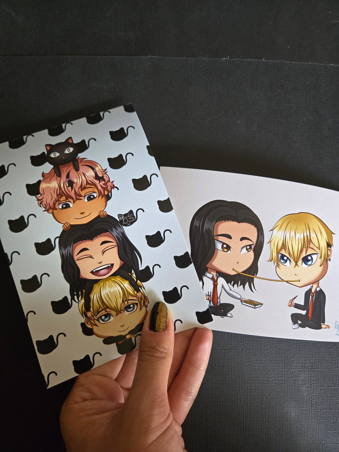 Image of Tokyo Revengers - Baji Squad Post Card Prints