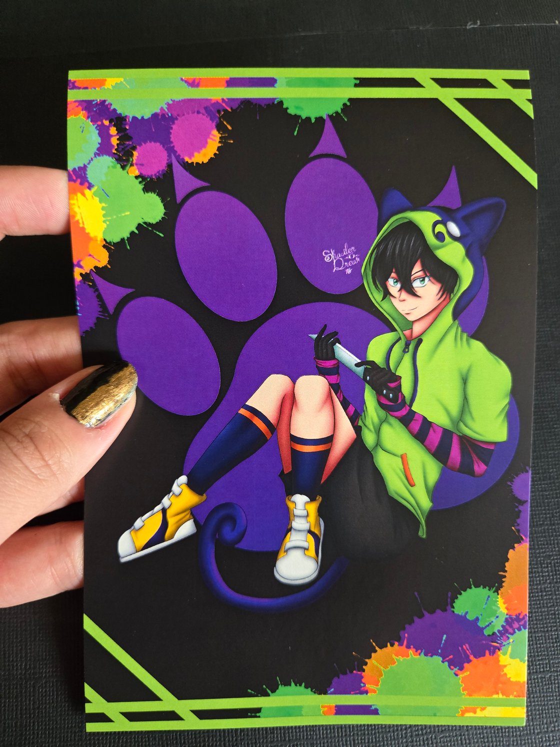 Image of Sk8 - Miya Chinen Post Card Print