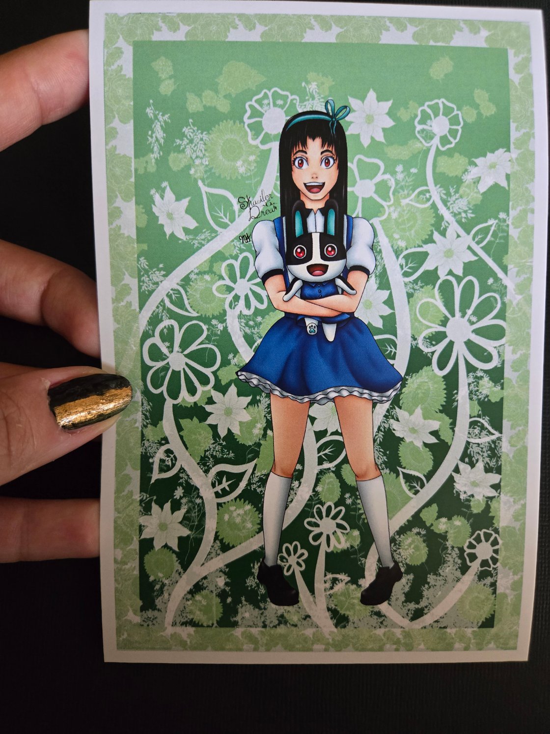 Image of Animal Crossing - Gijinka Post Card Print