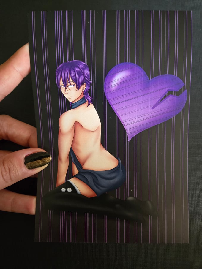Image of OC Yukimi Pin Up Post Card Print