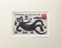Image 1 of Landscape with Reclining Cat