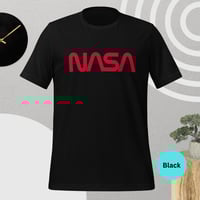 Image 1 of Bold NASA Logo II T-Shirt – Bright, Vibrant Space Style for Sci-Fi Fans