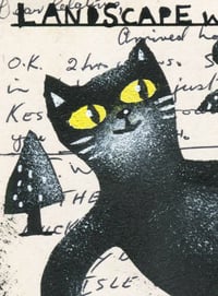 Image 4 of Landscape with Reclining Cat
