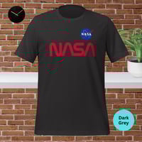 Image 2 of Colorful NASA Logo T-Shirt – Bright, Vibrant Space Style for Sci-Fi Fans