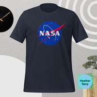 Image 3 of Vibrant NASA Logo III T-Shirt – Bright Space Style for Sci-Fi Fans