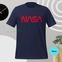 Image 4 of Bold NASA Logo II T-Shirt – Bright, Vibrant Space Style for Sci-Fi Fans