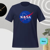 Image 4 of Vibrant NASA Logo III T-Shirt – Bright Space Style for Sci-Fi Fans