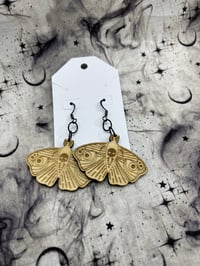 Image 3 of Moth Earrings