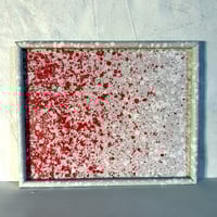 Pinks on pinks. Framed 11.75x14.5