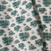 Image 3 of Meadow Tales in Green (Fabric)