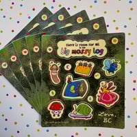 Image 1 of Pride Bugs Sticker Sheet Sharing Pack
