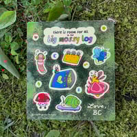 Image 3 of Pride Bugs Sticker Sheet Sharing Pack