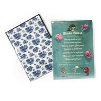 Image 1 of Meadow Tales in Blue (Fabric)