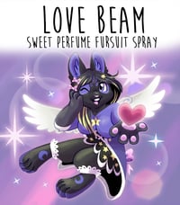 Image 1 of NEW! Love Beam - 2 oz fursuit spray, sweet perfume scent