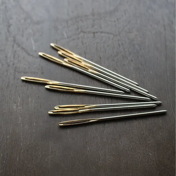 Image of Large Tapestry Needles for Button Making