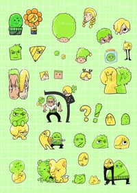 Image 3 of Zosan Clear Sticker Sheet 