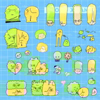 Image 4 of Zosan Clear Sticker Sheet 