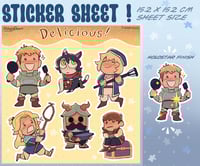 PREORDER: Dunmeshi Sticker Sheet