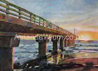 Pier Sunset - Print