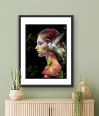Image 1 of Hummingbird Woman limited edition print